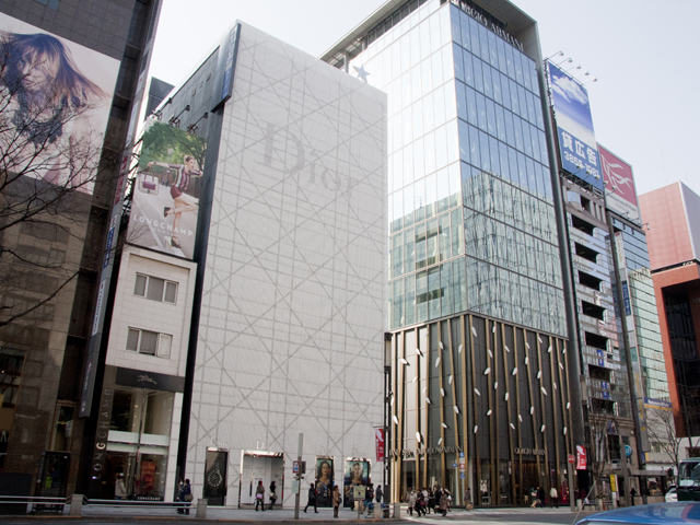 Louis Vuitton Tokyo Ginza Namikidori store, Japan